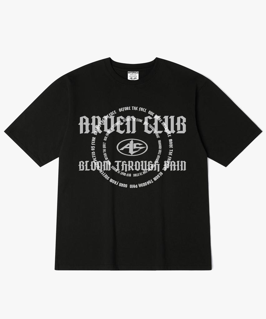 Футболка с коротким рукавом и логотипом из двух кругов Aleubenkeulleob