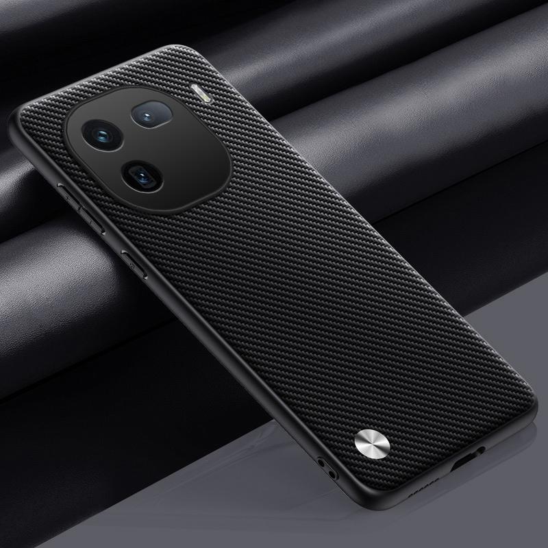 Роскошный чехол из искусственной кожи для Vivo iQOO 12 Pro 12Pro, задняя крышка, матовый силиконовый защитный чехол из ТПУ для телефона Vivo iQOO 12 5G iQOO12