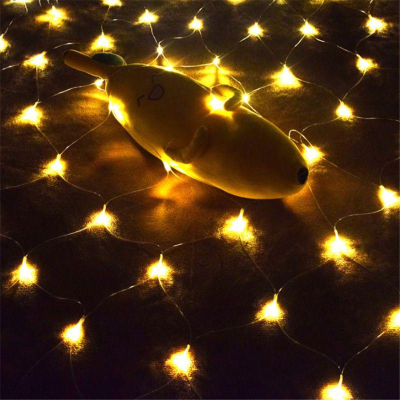 Яркая сетка из светодиодных гирлянд 3м х 2м, 200 светодиодов для праздничных торжеств