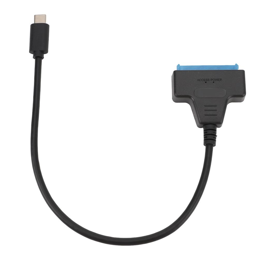 SATA to USB 3.1 Type C Adapter Cable Support UASP 6Gbps Hard Drive Converter Cord for 2.5 Inch HDD SSD