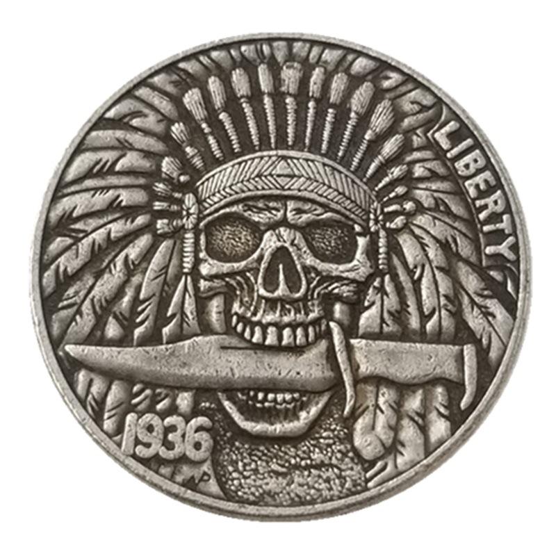 1936 HOBO США Соединенные Штаты Америки Памятные коллекционные сувениры Серебряные монеты