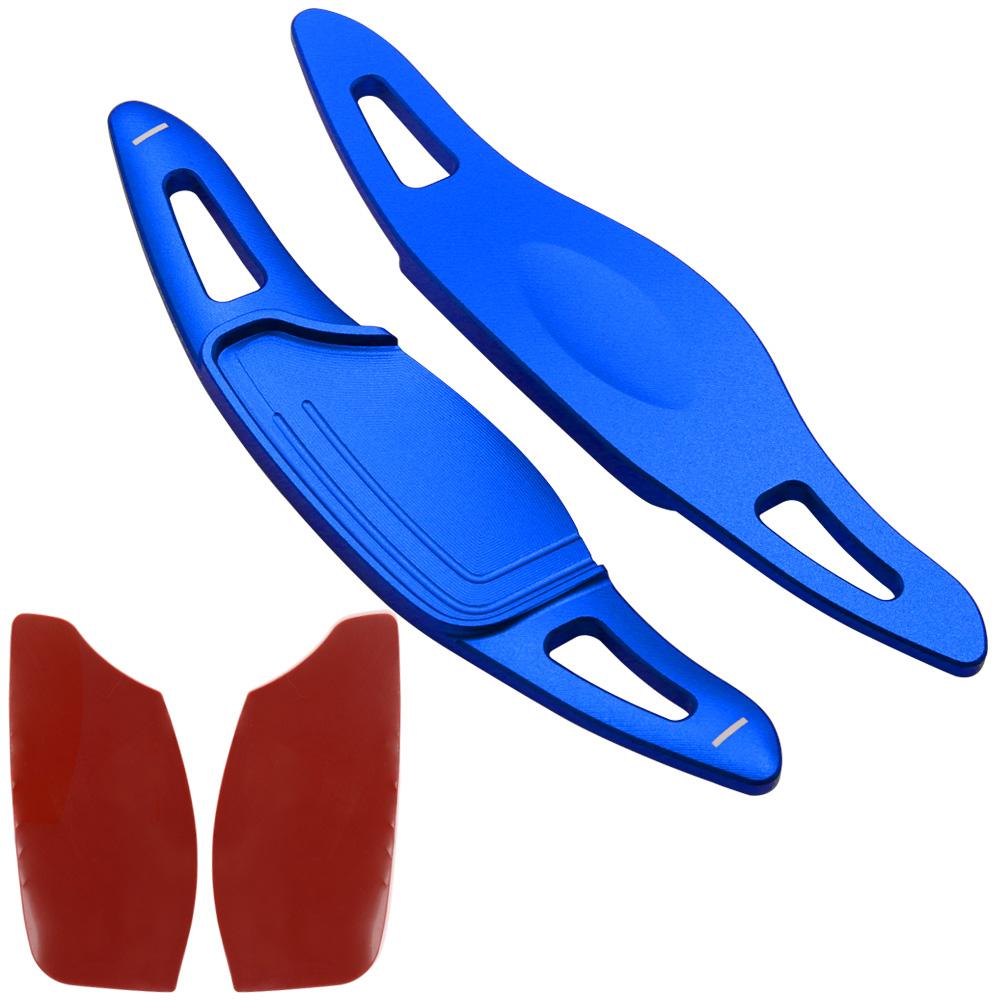 For Alfa Romeo Giulietta 2011-, Alfa MiTo 2010- Car Steering Wheel Shift Paddle DSG Extension Gear Stickers Accessories