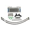 Motorcycle Oil Cooler Oil Radiator Kit For Honda Monkey Yamaha Kawasaki 50cc-140cc Pit Dirt Bike Scooter Moped Enduro Motocross
