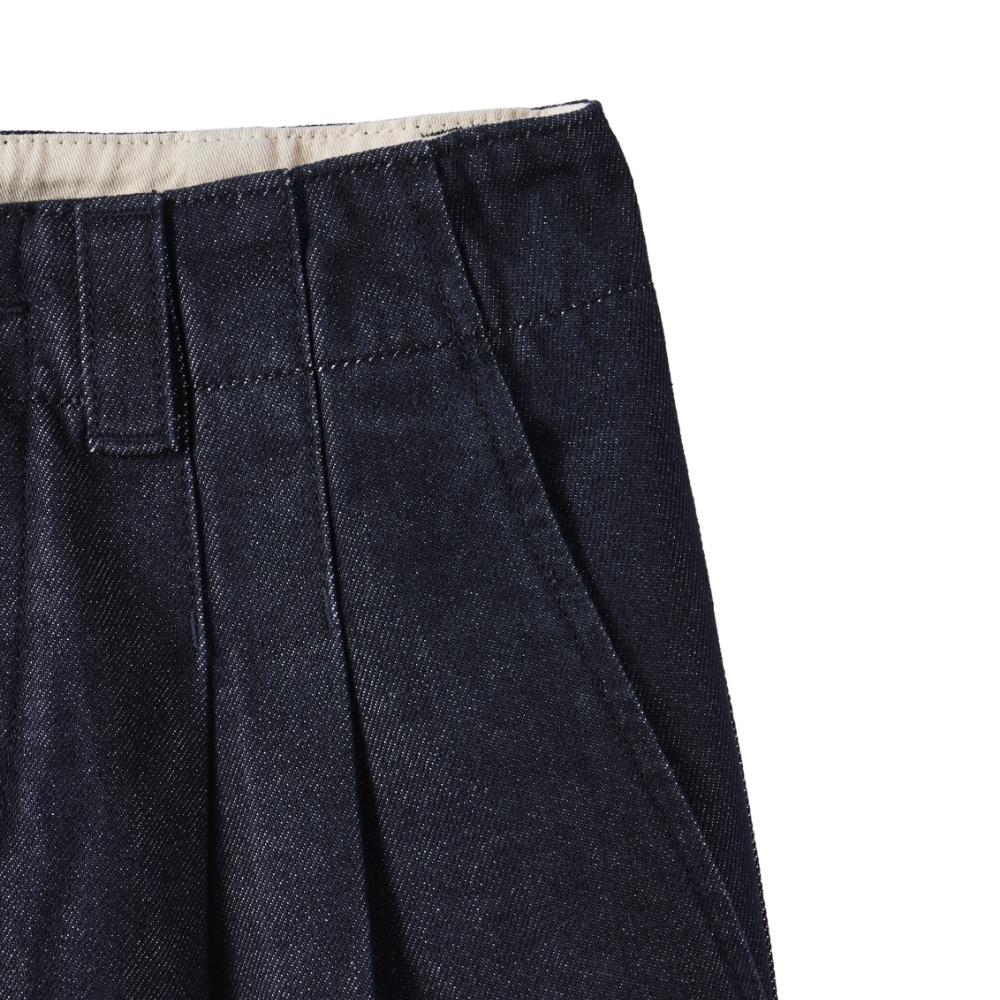 BROMPTON LONDON 1975 Denim Two Tuck Trousers - Indigo (P242Udp423)