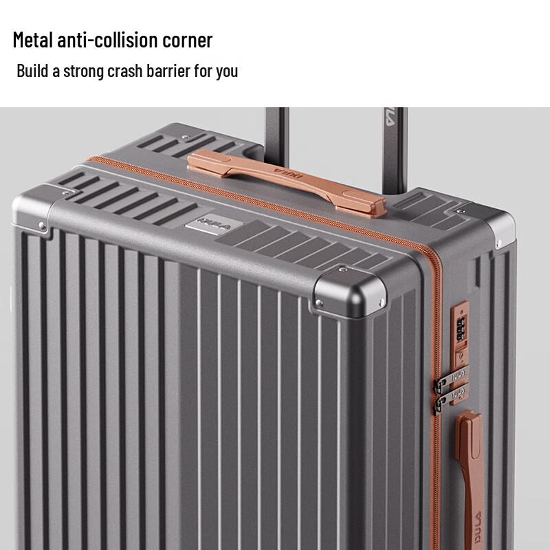 DULA 20-inch Carry-On Luggage with Cup Holder