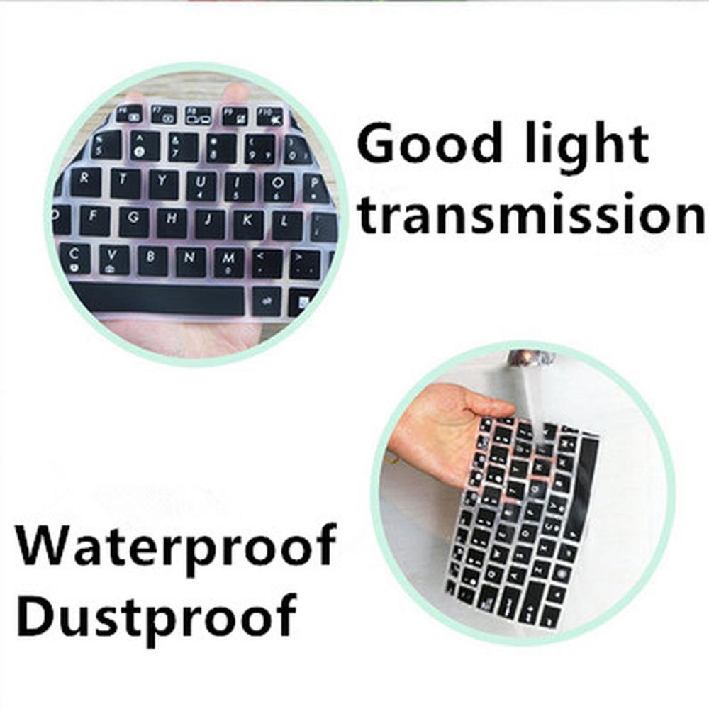 14 Inches HP Keyboard Cover Protector Keyboard Stickers Multicolor Soft Silicone Waterproof Protective Film For Computer