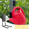 1/2/3Pcs Heavy Duty Magnetic Hooks Garage Tool Hangers Strong Load-bearing Easy To Install Multifunctional Garden Tool Organizer