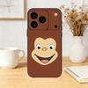 Mokey C-Curious G-Georges Phone Case For iPhone 17,16,15,14,13,12,11 Plus,Pro,Max,Mini Silicone black Soft Cover
