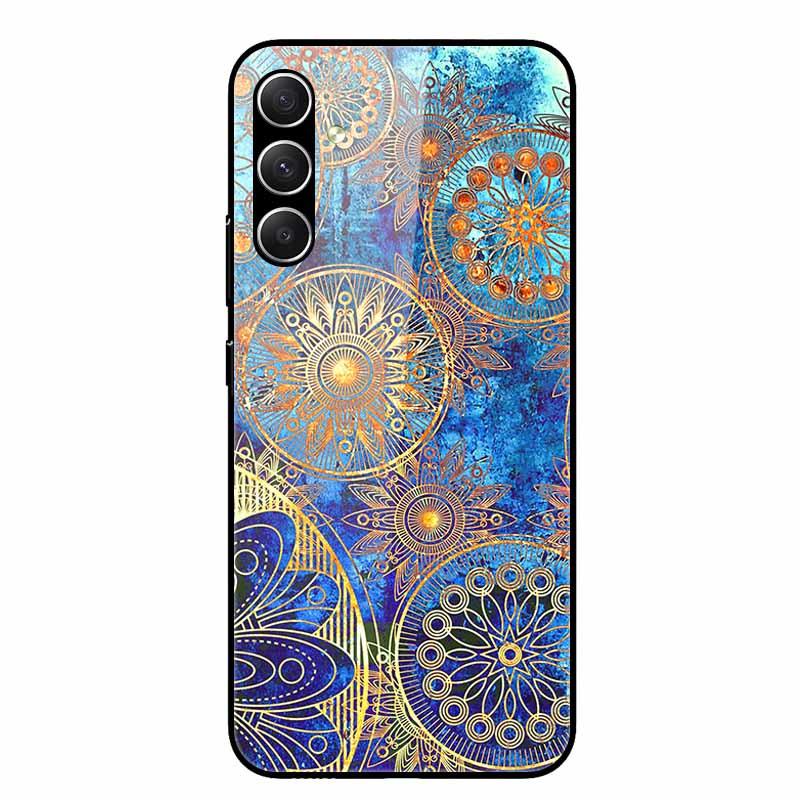 For Samsung Galaxy A16 5G Case Silicon Bumper Tempered Glass Phone Cases for Galaxy A16 4G A 16 Hard Shell Back Covers Fashion