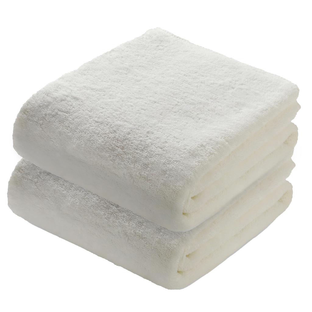 Air Kaoru Bath Towel Daddy Boy Set of Snow Made In Imabari Quick Asano Twisted Yarn 2, White, Fluffy, Japan, Towel, Absorbent, Drying, 100% Cotton,