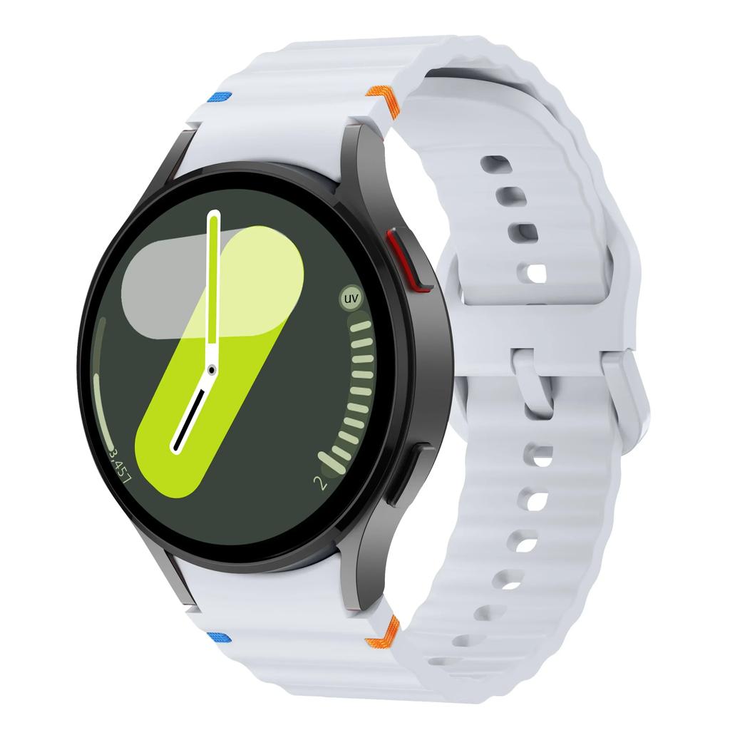 Оригинальный силиконовый ремешок для Samsung Watch 7 6 5 pro 44мм 40мм 45мм FE Sport Браслет Для Galaxy Watch 6Classic 43мм 47мм Ремешок