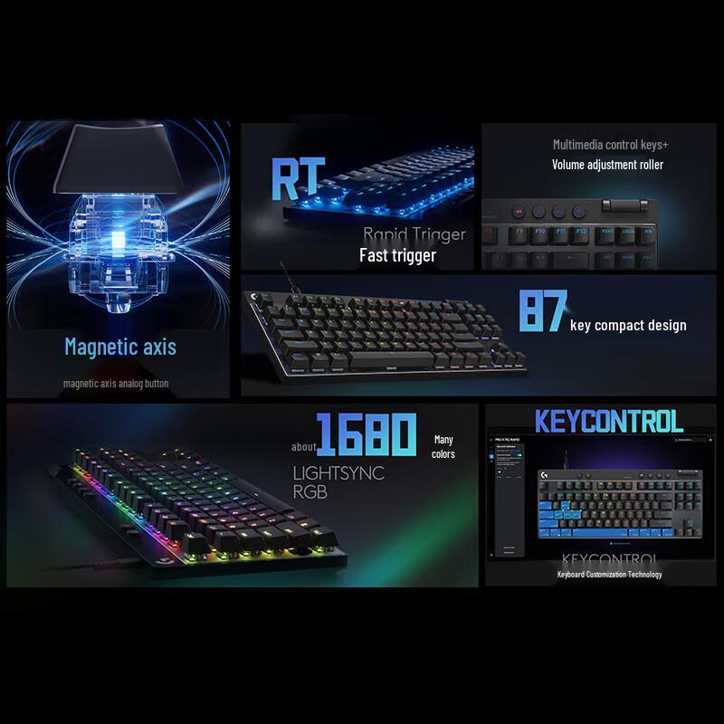 Logitech PRO X TKL RAPID Gaming Keyboard