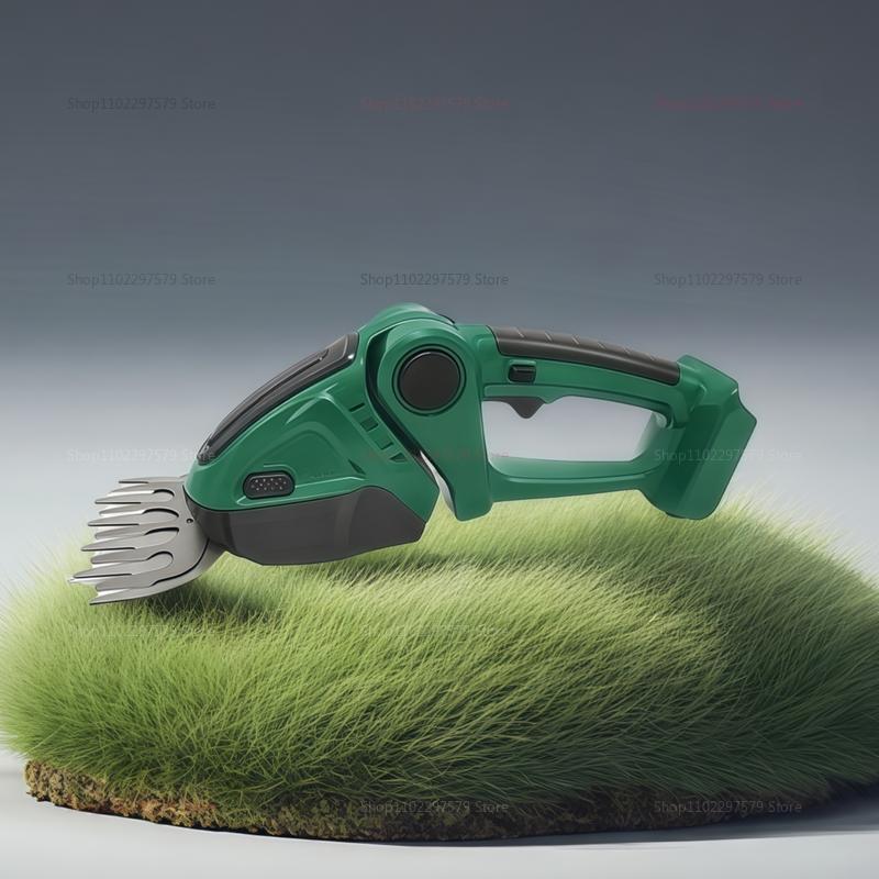 Аккумуляторный электрический кусторез и ножницы для травы 2 в 1 Перезаряжаемый ручной садовый инструмент для подрезки кустов, прополки газона