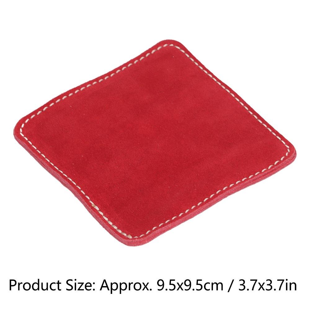 Красная ткань для кия для бильярда Шероховатая поверхность Очиститель для кия для снукера Очиститель для бильярдного кия Уход за бильярдом