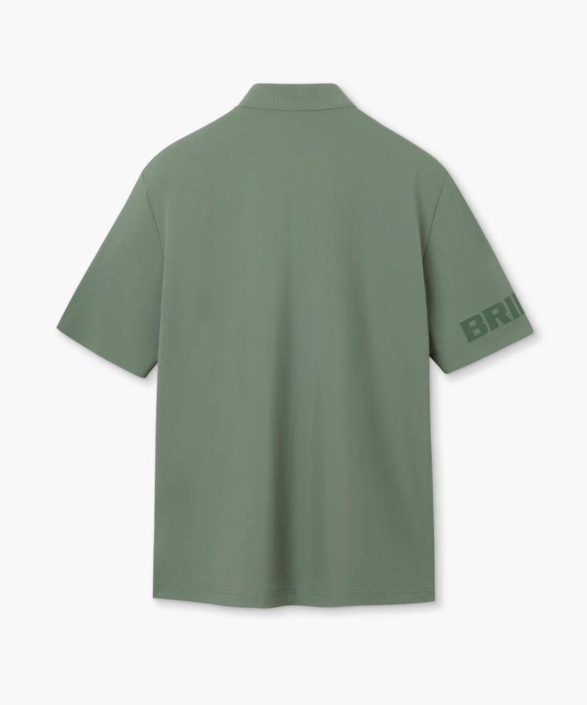 Beulipinggolpeu Men'S Sleeve Logo Point Polo Shirt_Bright Green