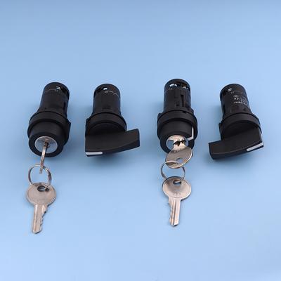 22MM Ключевой переключатель с кнопкой 1НО1НЗ 2/3 положения Самовозвратный Выбор Поворотный Кнопка питания Переключатель блокировки Переключатель преобразования питания 10А ВКЛ ВЫКЛ
