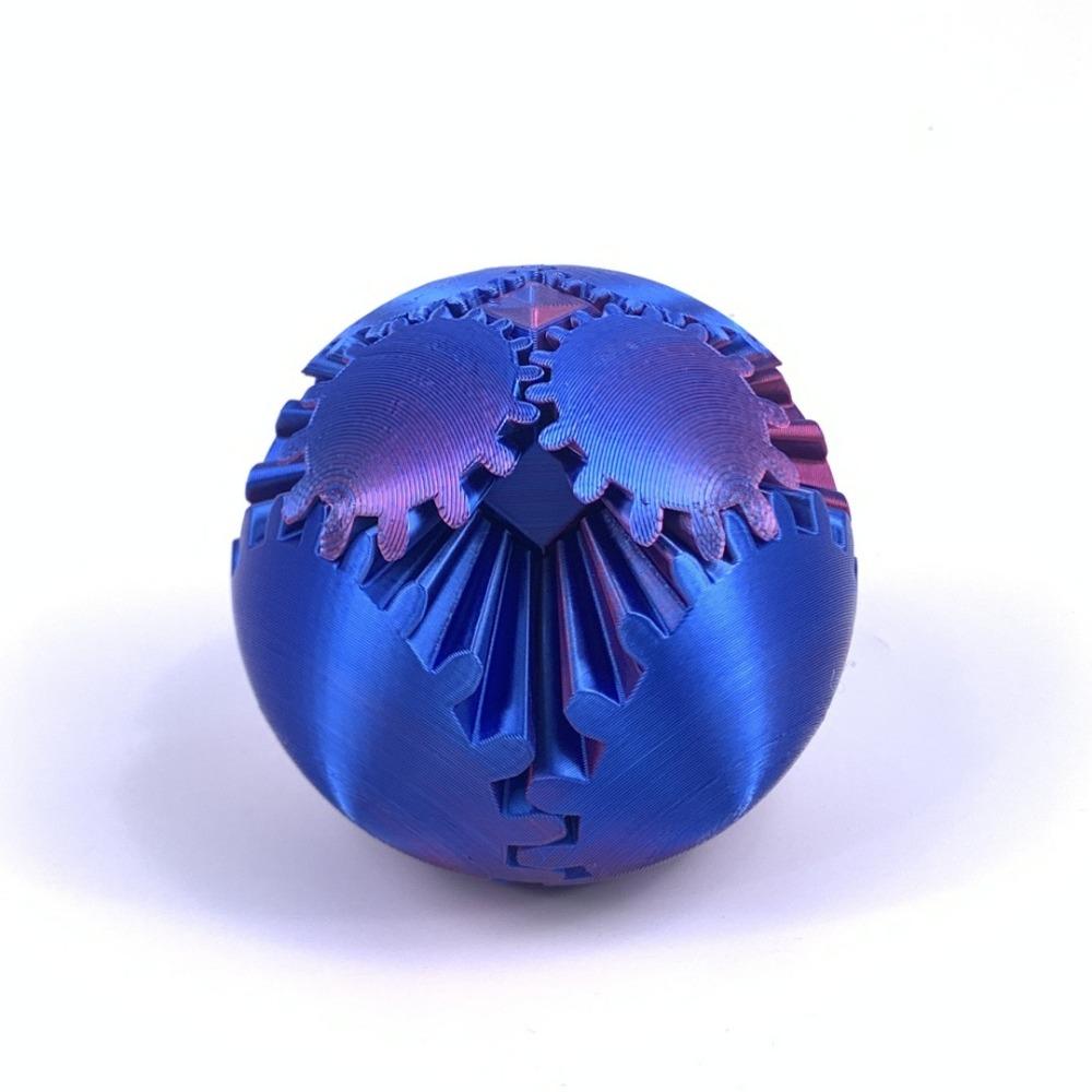 3D Printed 3D Printed Fidget Toys Neatly Meshed Gears Stress Relief Desk Toy Study Break