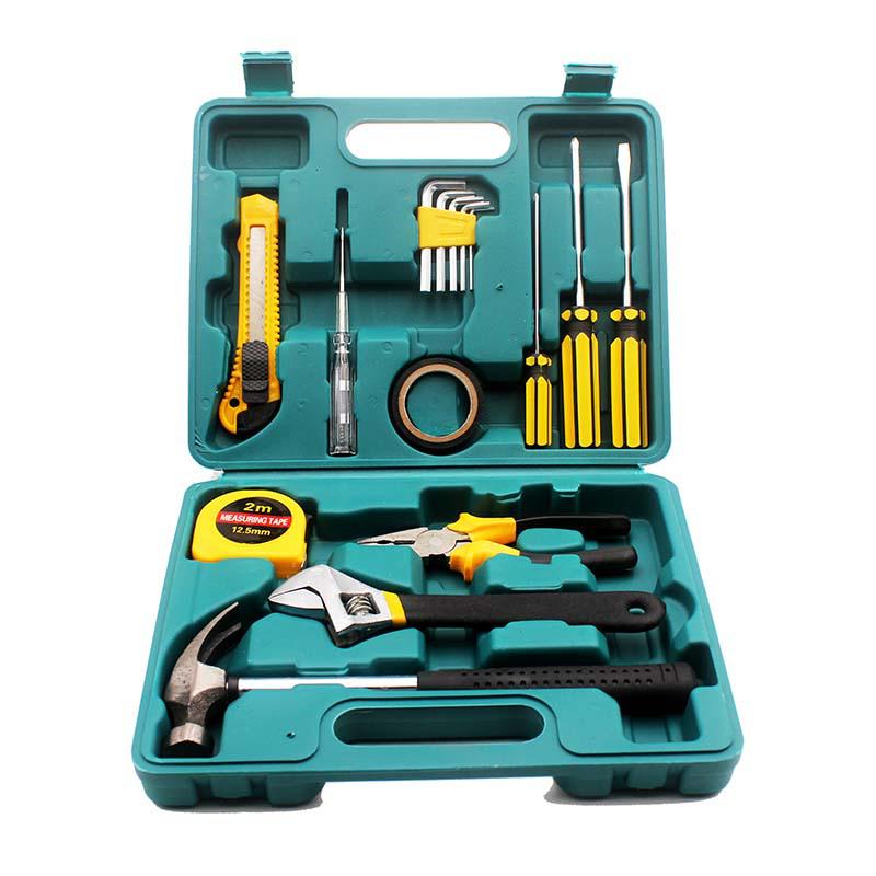 Auto Repair Tool Set: Wrench, Hammer, Screwdriver, Test Pen