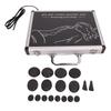 18pcs Heated Rocks Massage Stones Muscle Relax Therapy Basalt Hot Stone with Warmer Box 220V UK Plug
