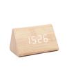 Wooden Digital Alarm Clock Time Date Temperature Display Desk Clocks for Bedroom Living Room Bedside Office