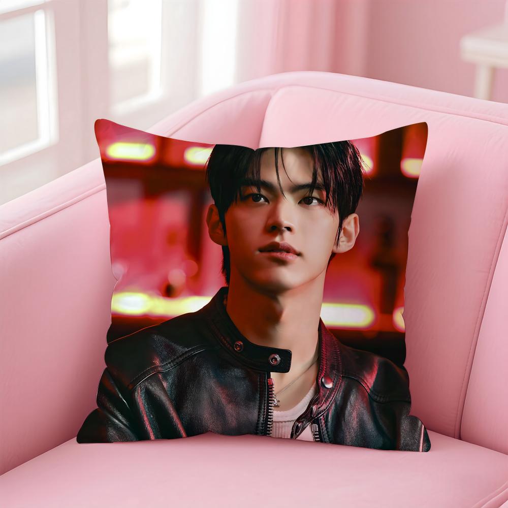 actor fresh DDohoon Cushion Cover Pillow Case Soft Skin Friendly Fabric Concealed Zipper