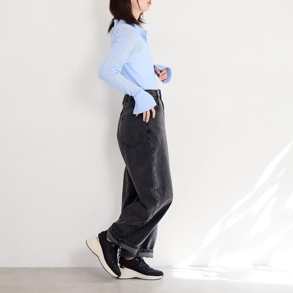 HIMIKO/Химико/Кроссовки на танкетке с красивыми ногами/657106 Черный 230