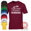 I Don't Need Therapy I Just Need To Go To the Mountains T-shirt Funny Hiking Tee