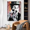Chaplin Charlie Canvas Poster Graffiti Street Style Decorative Painting Living Room Art Picture For Modern Home Wall Decor Gifts