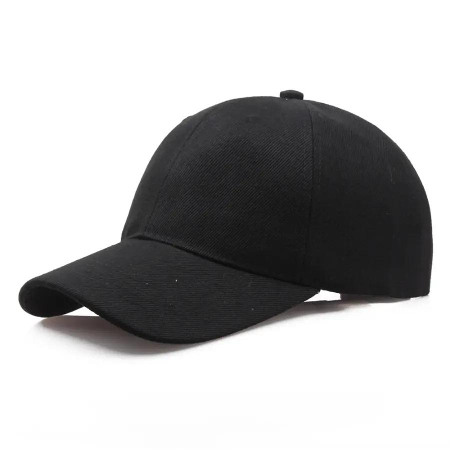 Унисекс Однотонная Бейсболка Для Женщин Мужчин Snapback Весна Лето Регулируемая Посадка Для Улицы Спортивная Бег Туризм Путешествия Солнцезащитная Кепка