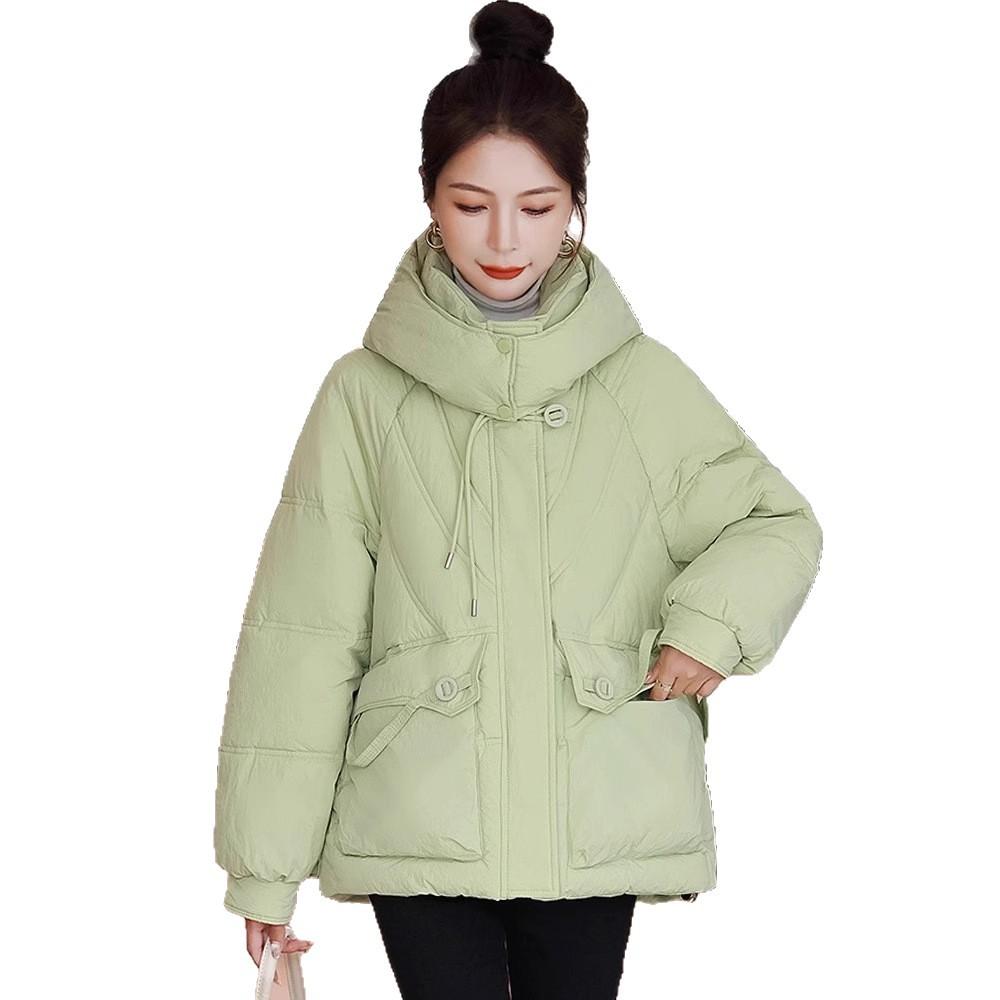 Маленькая хлопковая одежда зима 2025 новая зимняя одежда корейская версия куртка утолщенная хлопковая одежда женская свободная хлопковая