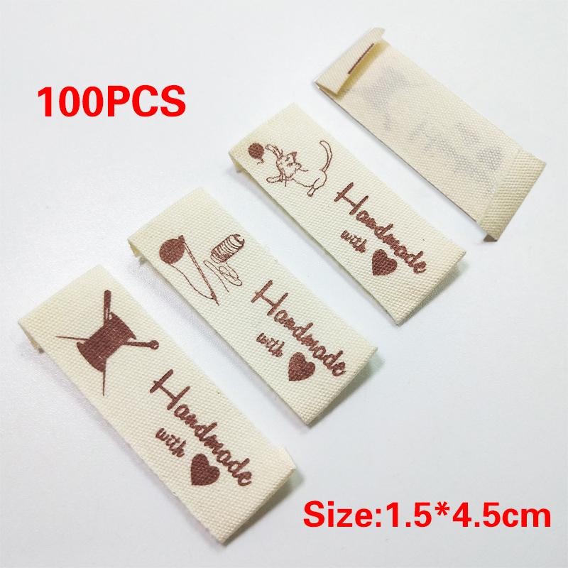 100 шт./компл. машина для шитья одежды выкройки теги DIY флаг этикетки ручная работа аксессуары ручной работы шитье одежды