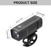 Bright LED Rechargeable Bike Light 4 Light Modes Waterproofs Road Bicycles Light Front Headlight Easy To Install