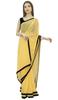 Atasi Goldenrod Women's Traditional Georgette Designer Saree With Blouse