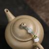 140 мл Китайские Исинские фиолетовые глиняные чайники Посуда для чая Знаменитый ручной работы Цзыша Чайник Красота Ситечко для чая Чайник Чайный набор На заказ