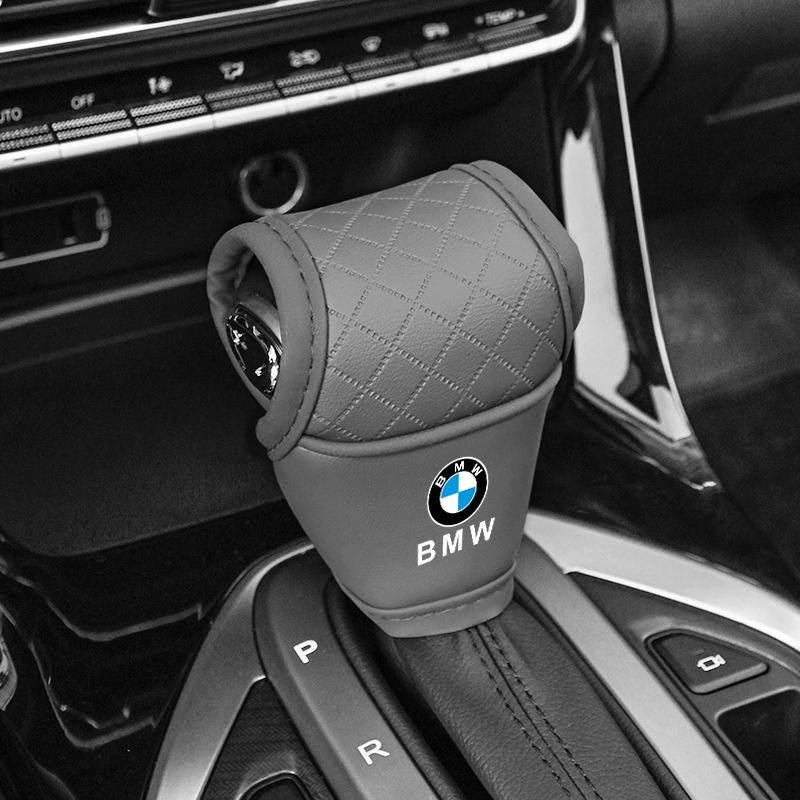 GOKO5 Car Gear Shift Knob Non-Slip Grip Handle Control Covers For BMW 1 3 5 7 Series X1 X3 X4 X5 F10 F15 F16 F20 F30 F18 F25 M3 M4 E34