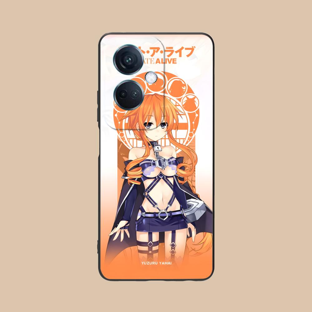 Чехол для мобильного телефона Date a Live Ямаи Кагуя, матовый ТПУ, для OPPO Reno 14 13 12 11 10 9 8 7 6 5 F T Pro 5G, цветной печатный чехол