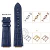 Для часов Maserati Trident Браслет R8821108039 R8821108025 Мужской ремешок для часов из рельефной кожи 25x18 мм 21x18 мм Черный Синий