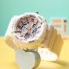 Juli Shi student watch cool night light dual display timer unicorn fashion trend women's watch waterproof women's watch