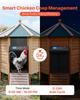 VEVOR Automatic Chicken Coop Door, Battery Powered Chicken Coop Door with Timer & Manual Setting, Anti-Pinch Security, Durable Aluminum Alloy