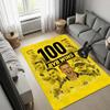 Боруссия Дортмунд BVB Пищек Печать Игрока Ковер для Пола Нескользящий Ковер для Гостиной Игровой Комнаты Фаната Футбола Домашний Декор