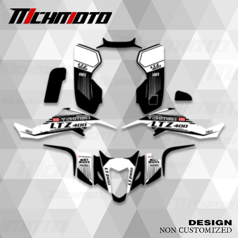 MCHMFG Наборы Графических Наклеек Для Мотоциклов Для SUZUKI LTZ400 KFX400 2003 2004 2005 2006 2007 2008