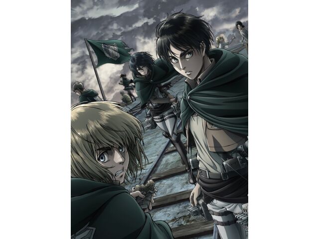 Атака Титанов, сезон 2, том 1, ограниченное издание 2, Blu-ray + буклет PCXG-50601, НОВИНКА