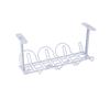 Under Table Storage Rack Cable Rack Shelf Table Bottom Socket Holder Hanging Rack Line Finishing Home Office Desk Wire Organizer