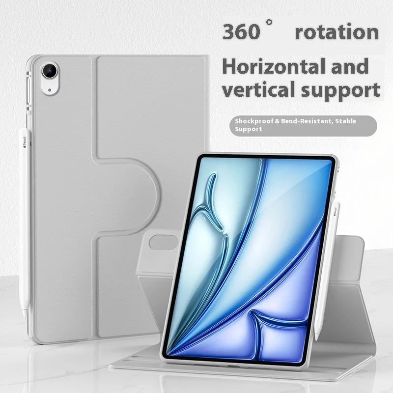 -Чехол с вращением на 360° для Ipad A16 11-го Air Pro 11 12.9 13 5 4 3 2 9.7 M3 Smart Funda iPad 10-го 10.9 9-го Поколения Mini 7 8.3 10.2 Чехол