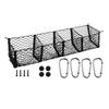 Pickup Truck Trunk Cargo Net with Mounting Accessories 3/4 Pocket Universal Car Auto SUV Truck Bed Organizer Storage Bag
