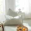 1 Pair Solid Color Plaid Printed Pillowcase Soft Cotton Throw Pillows Covers 30x50 40x60 48x74 Cushion Case for Bed Home Decor