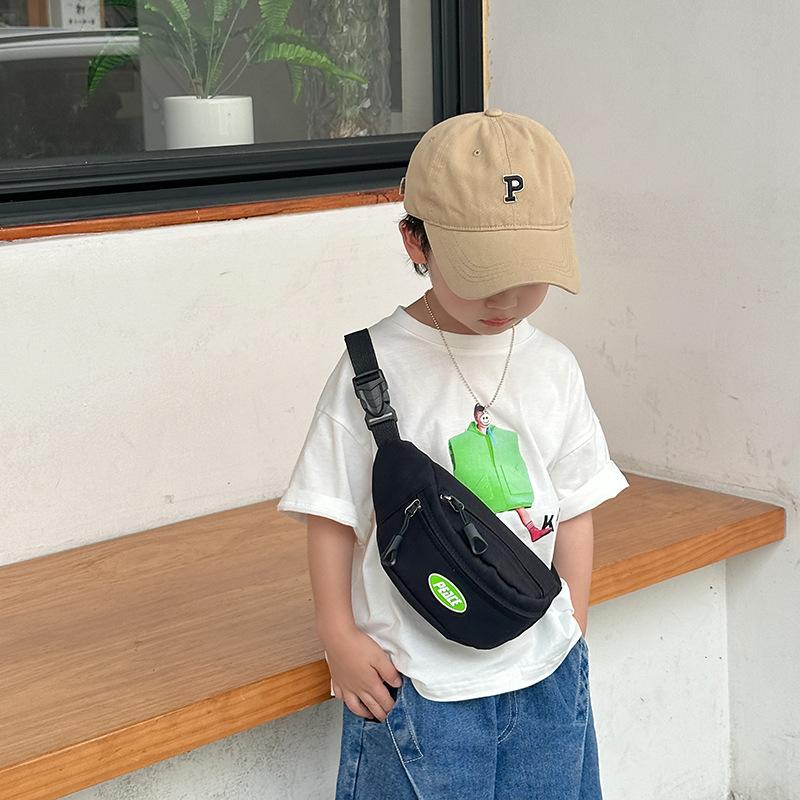Детская нагрудная сумка, модная, крутая, для мальчика, красивая, поясная сумка, повседневная, легкая, сумка-мессенджер, модный, универсальный детский рюкзак