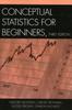 Книга Conceptual Statistics for Beginners