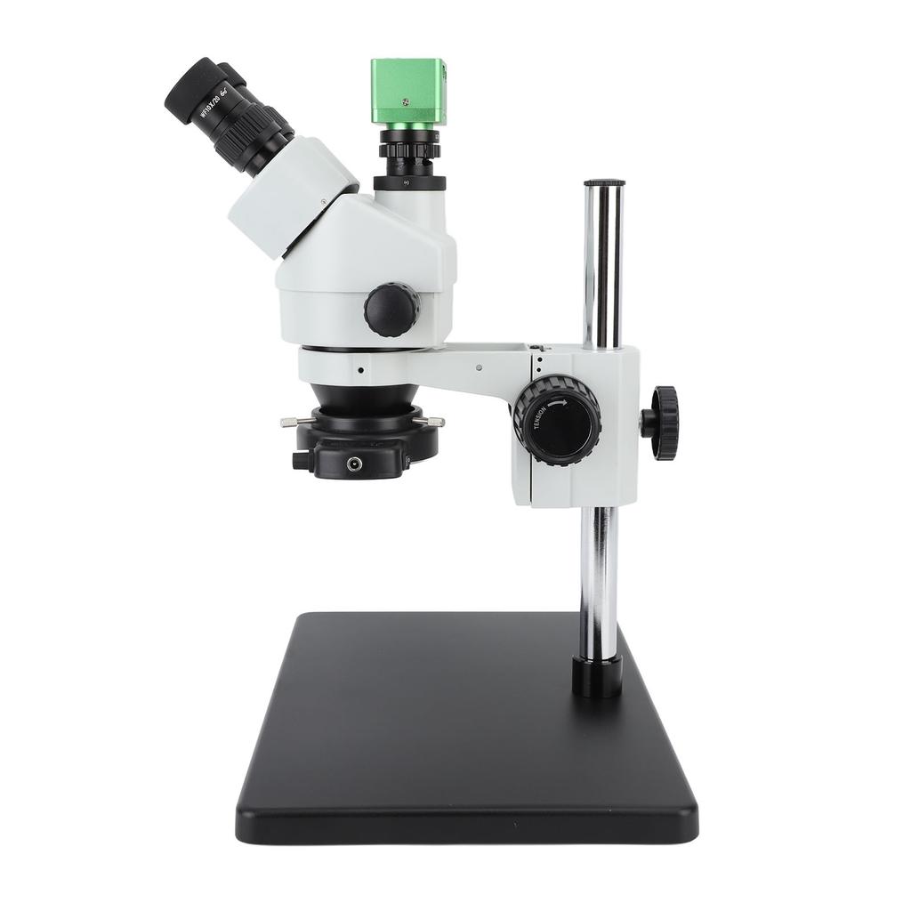 7x - 45x Тринокулярный микроскоп Камера Вращающаяся 4K 41MP 1080P USB Камера для микроскопа со штативом Светодиодная подсветка