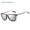 VEITHDIA Unisex Retro Aluminum+TR90 Sunglasses Polarized Lens Vintage Eyewear Sun Glasses